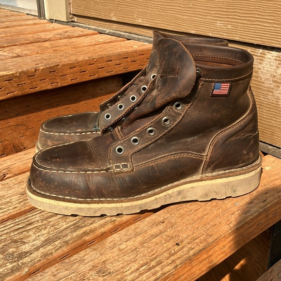 Danner Bull Run Moc Toe 6” Steel Toe - Picture 3 of 4